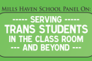 Mills Haven School Panel on Serving Trans Students
