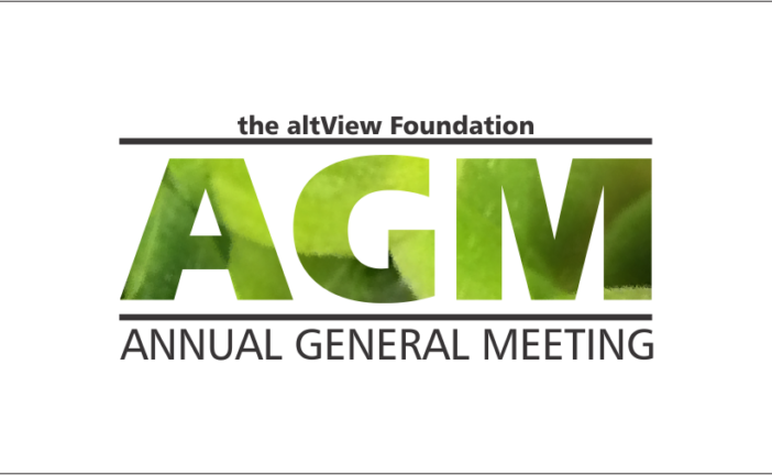 Save the Date for altView’s AGM